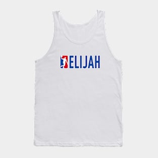 Elijah NBA Basketball Custom Player Your Name T-Shirt Tank Top